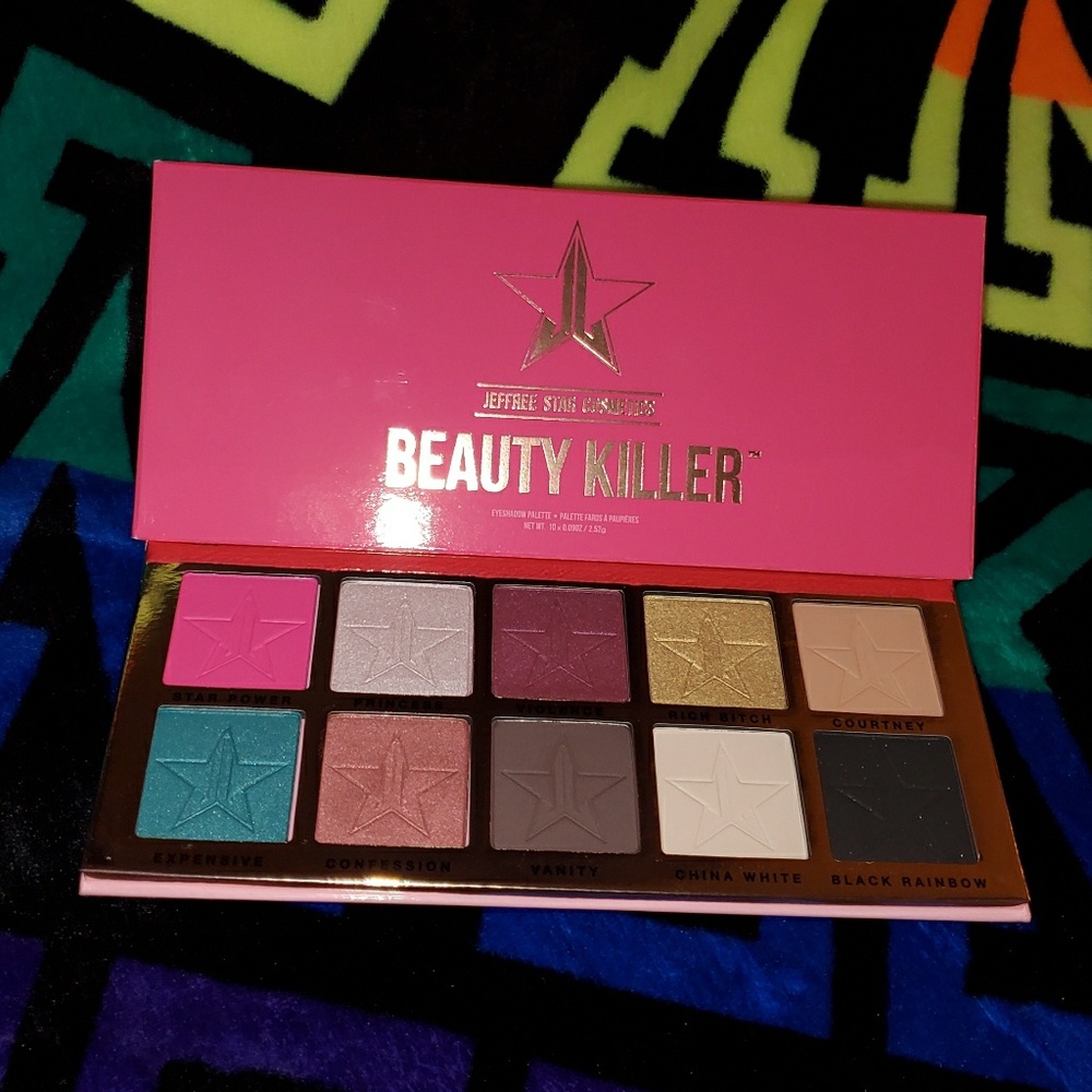 Jeffree star BeautyKiller eyeshadow palette